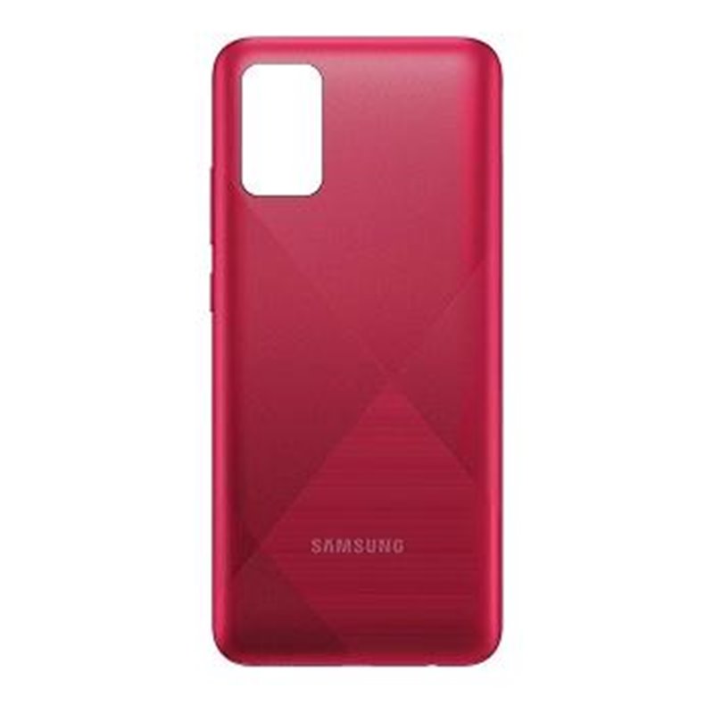 TAPA TRASERA PARA SAMSUNG GALAXY A02S A025G/A025F ROJO