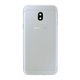 TAPA TRASERA CON LENTE PARA SAMSUNG GALAXY J3 2017 J330F PLATA
