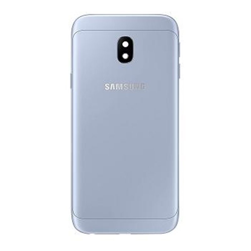 TAPA TRASERA CON LENTE PARA SAMSUNG GALAXY J3 2017 J330F AZUL