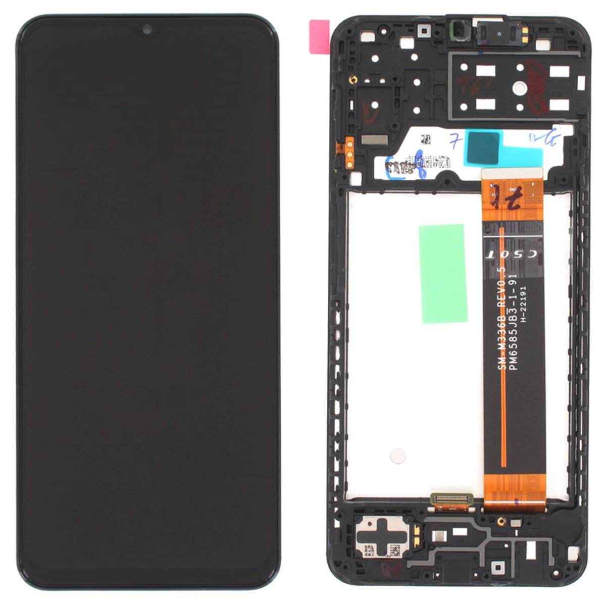 Pantalla original Samsung Galaxy A13 A137 Negra Service Pack