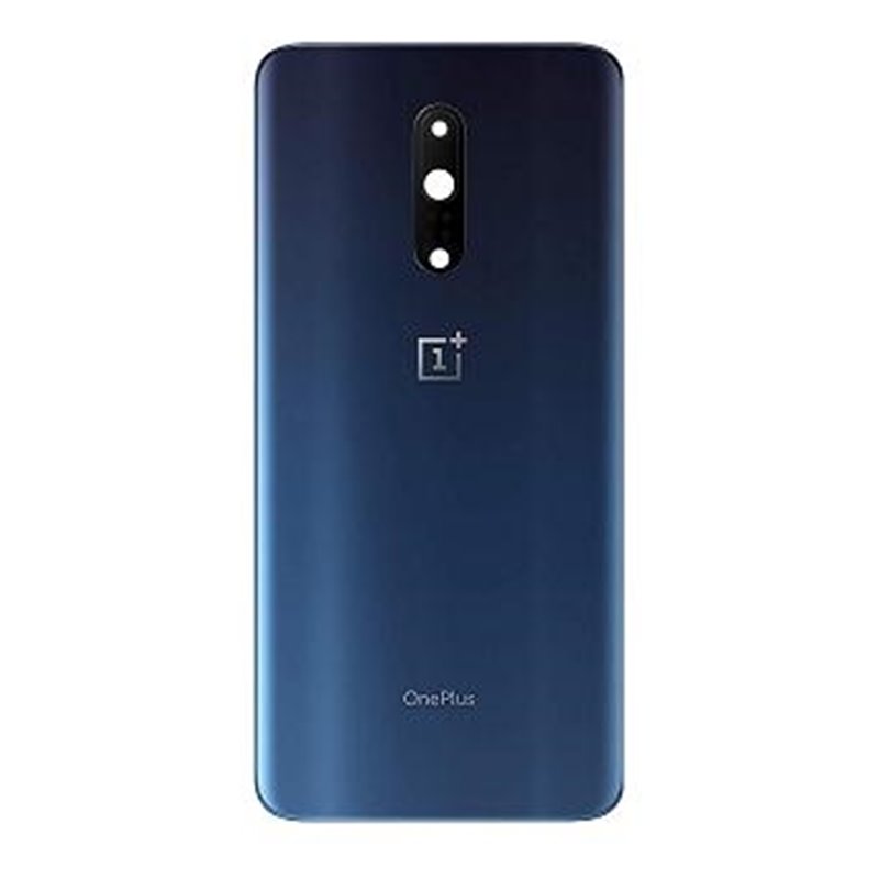 TAPA TRASERA CON EMBELLECEDOR DE CAMARA PARA ONE PLUS 7 1+7 AZUL