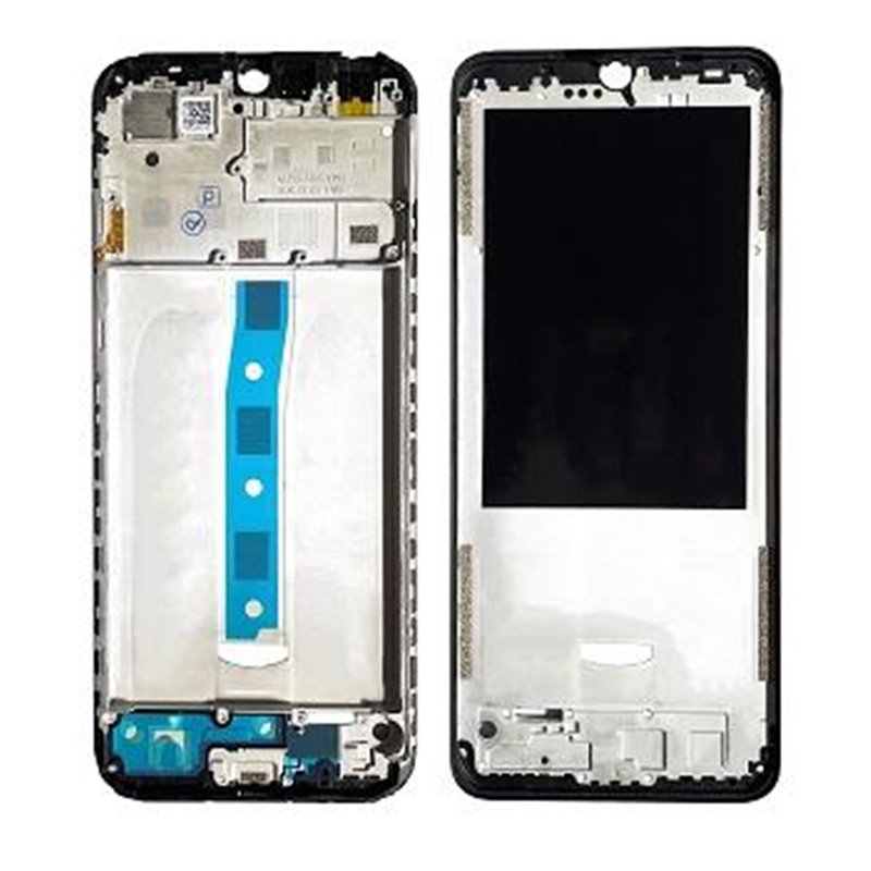 CHASIS INTERMEDIO PARA XIAOMI REDMI 10C NEGRO