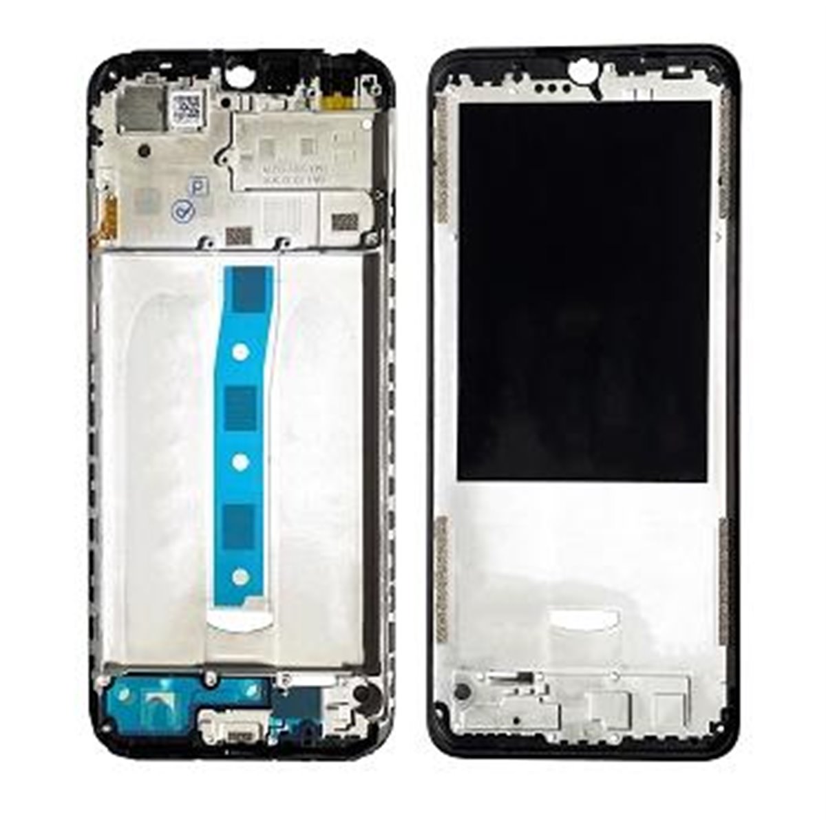 CHASIS INTERMEDIO PARA XIAOMI REDMI 10C NEGRO