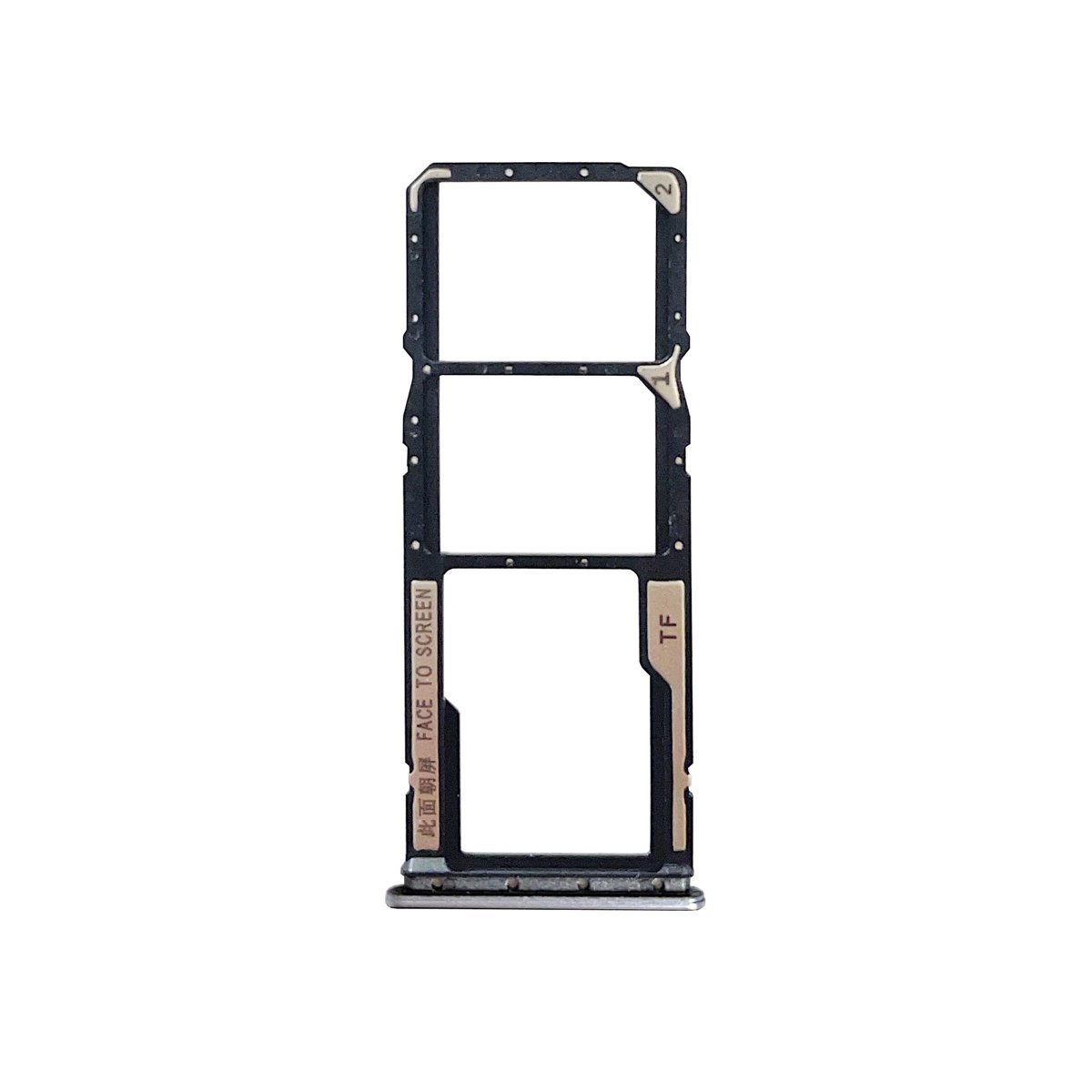 BANDEJA DUAL SIM+MICRO SD PARA XIAOMI REDMI 10C PLATA