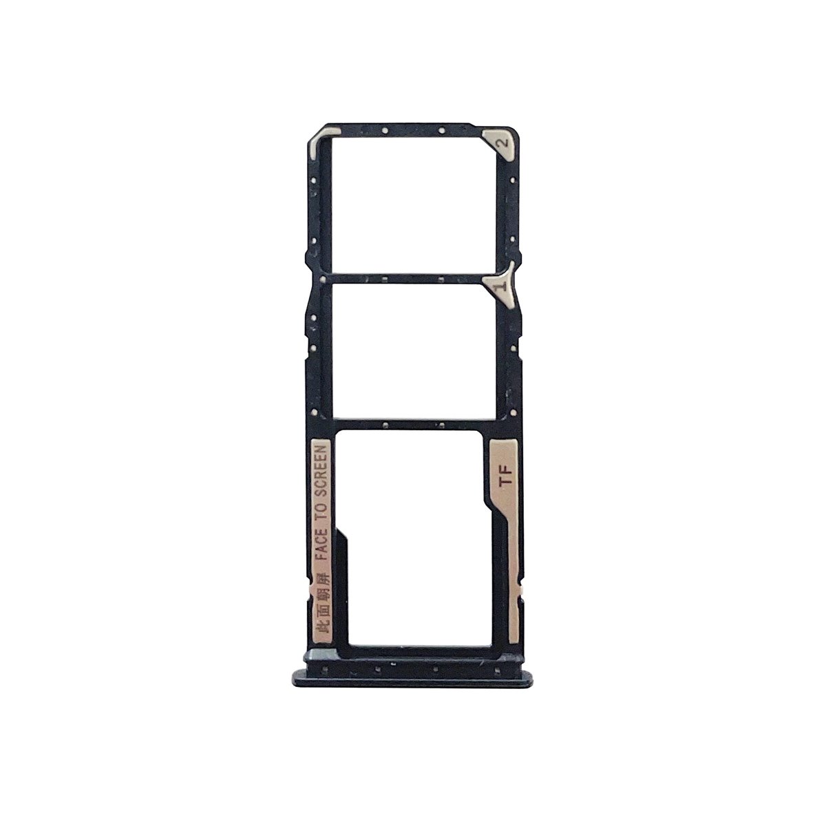 BANDEJA DUAL SIM+MICRO SD PARA XIAOMI REDMI 10C NEGRO