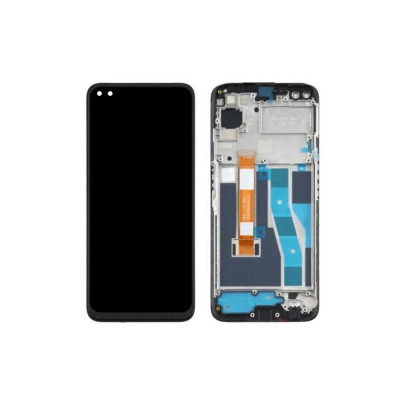 Cambio pantalla Realme 6 Pro completa LCD + tactil Negra