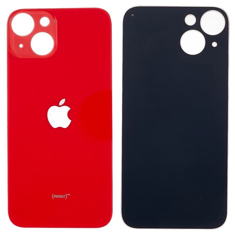 Tapa trasera iPhone 14 Plus (facil instalacion) color Rojo