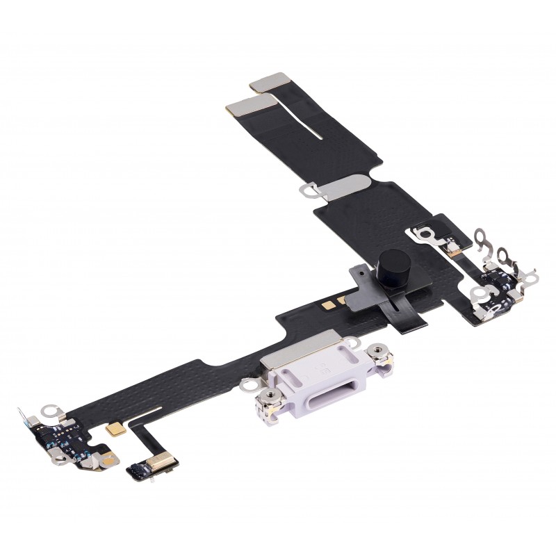 Cable flex con conector de carga lightning para Apple iPhone 14 Plus color  Purpura