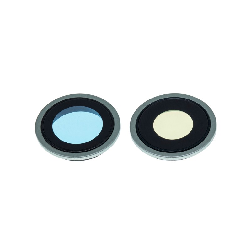 Set Lentes camara trasera con marco iPhone 12 color Verde