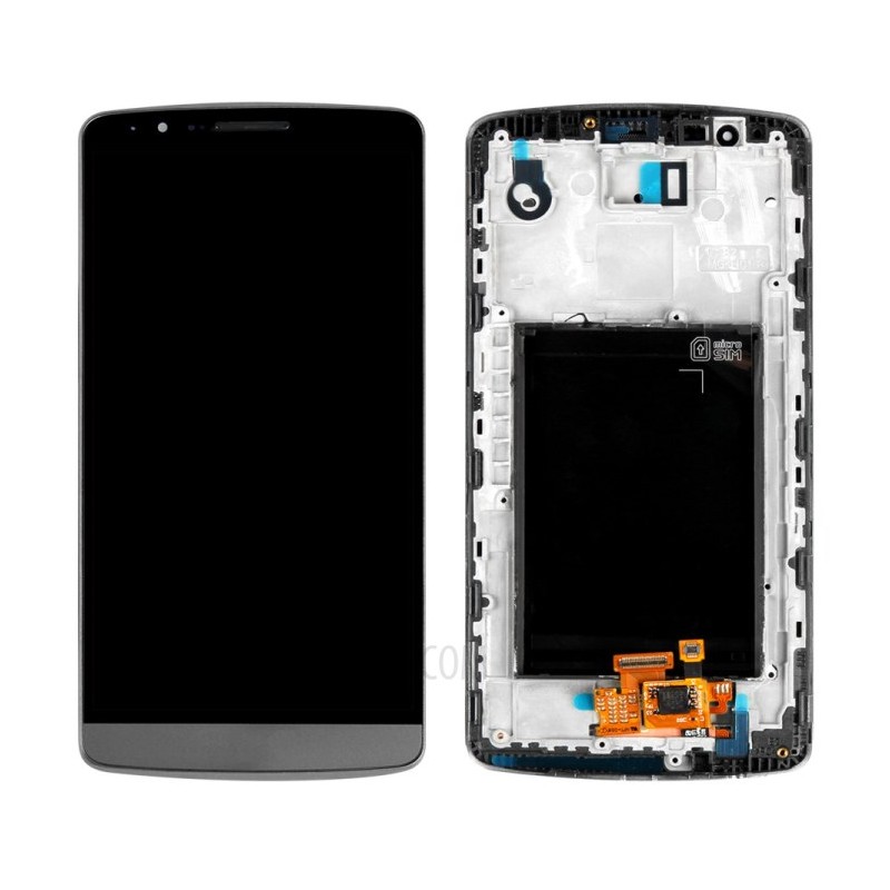Pantalla completa con marco LG G3 negra