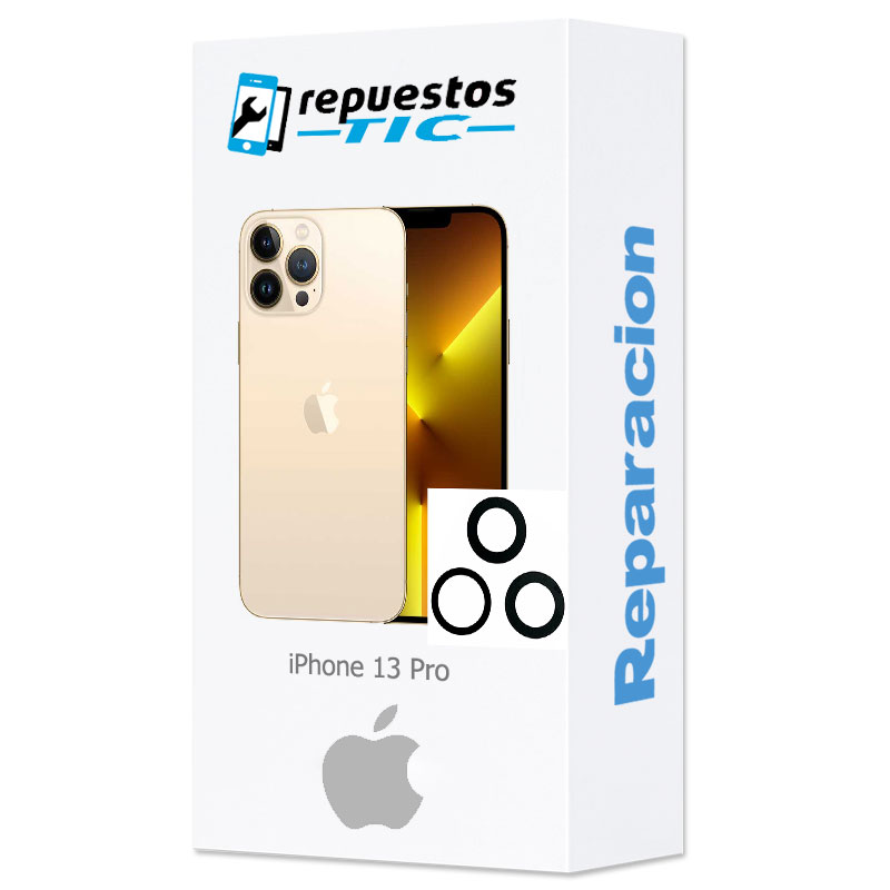 Cambio lente de camara trasera iPhone 13 Pro 