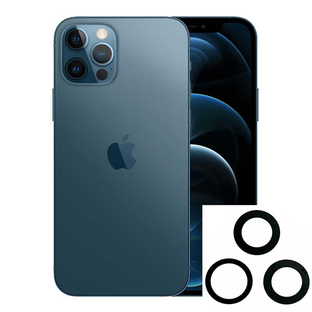 Cambio lente de camara trasera iPhone 12 Pro 