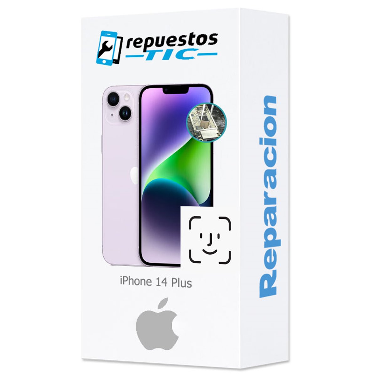 Reparacion de Face ID iPhone 14 Plus 