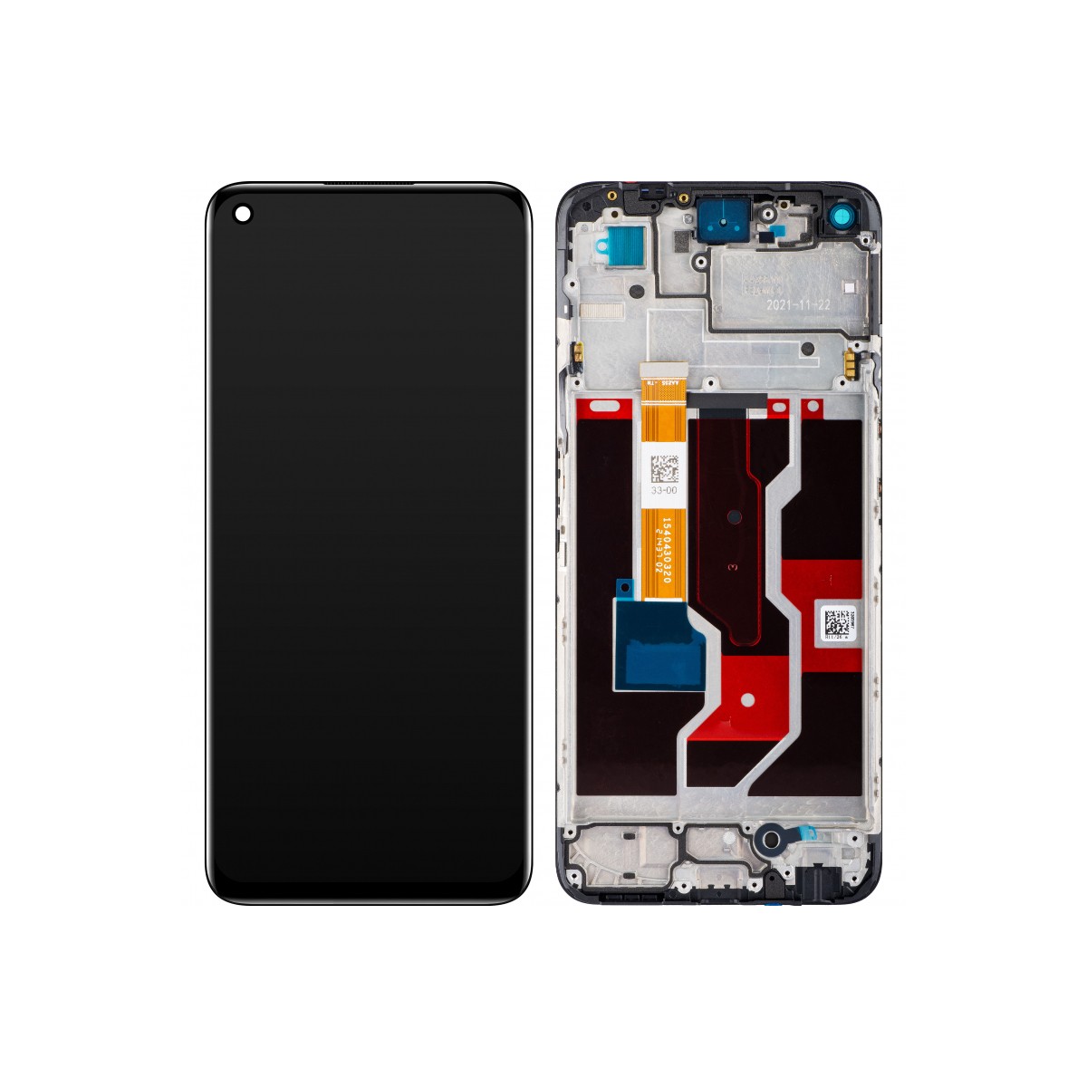 Cambio Pantalla original Realme 9i con marco