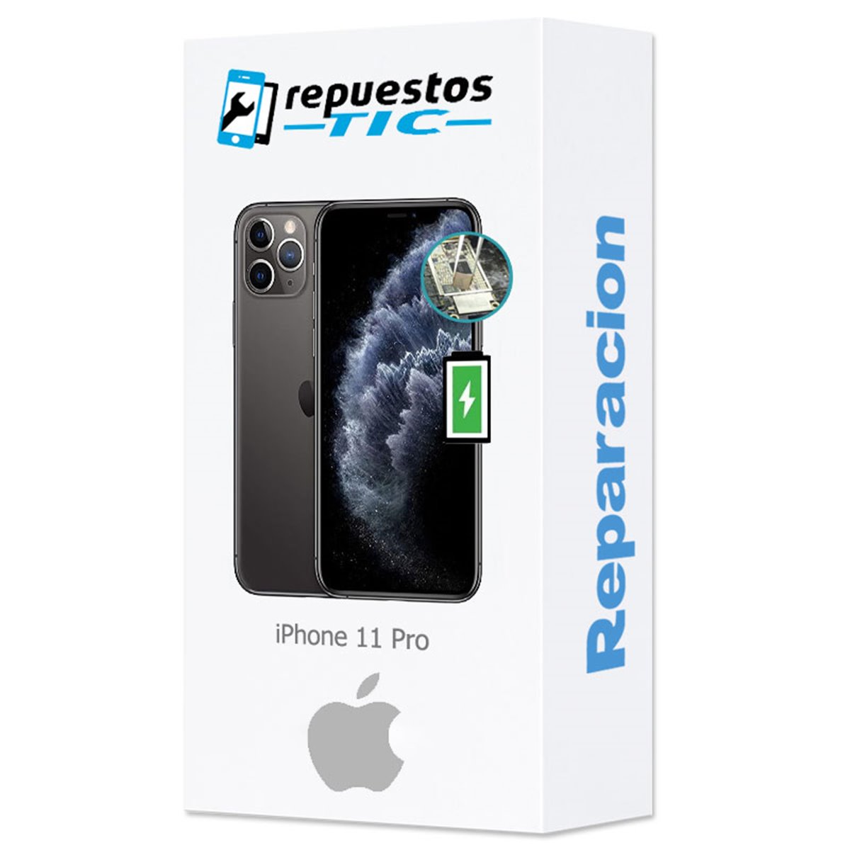 Reparacion fallo de carga iPhone 11 Pro Max (chip ic de carga)