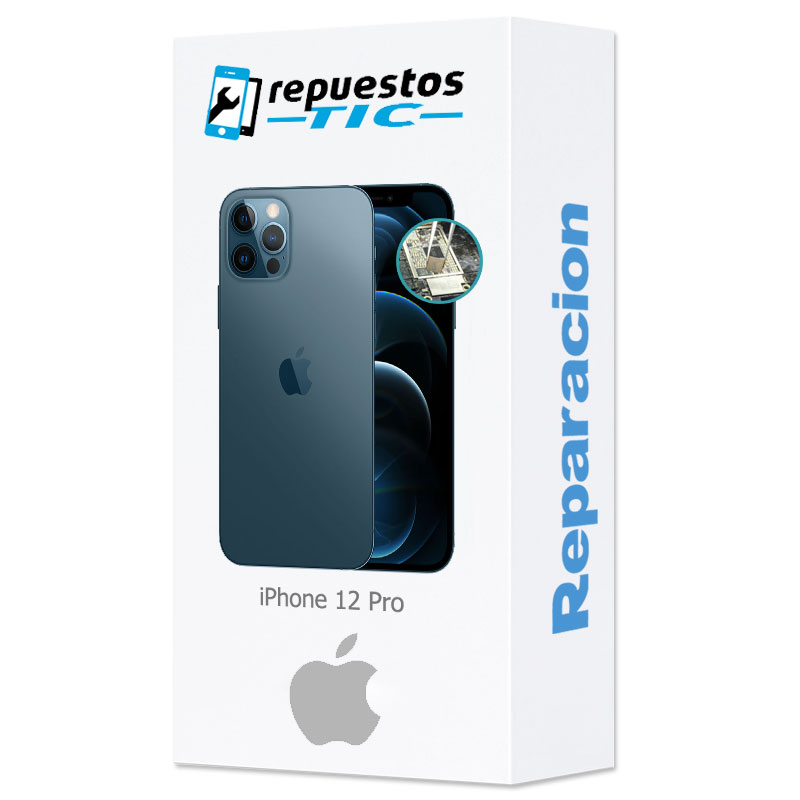 Reparacion fallo de imagen iPhone 12 Pro (chip ic de backlight)