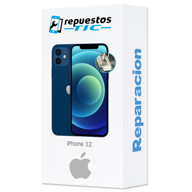 Reparacion fallo de imagen iPhone 12 (chip ic de backlight)