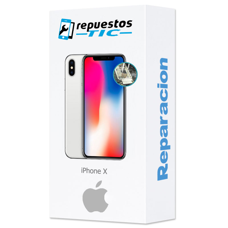 Reparacion fallo de imagen iPhone X (chip ic de backlight)