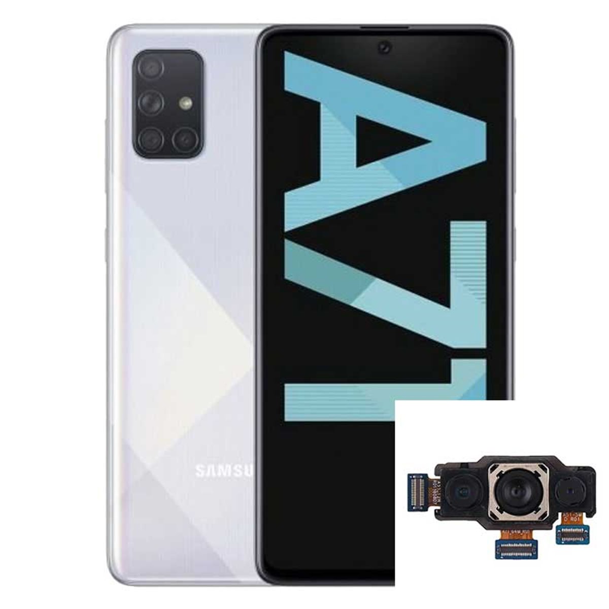 Reparacion Camara trasera Samsung Galaxy A71 A715 