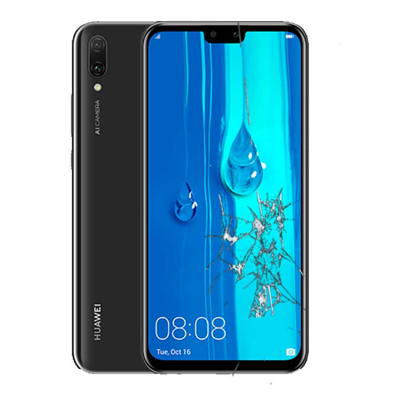 Cambio pantalla Huawei Y9 2019 completa LCD + tactil 