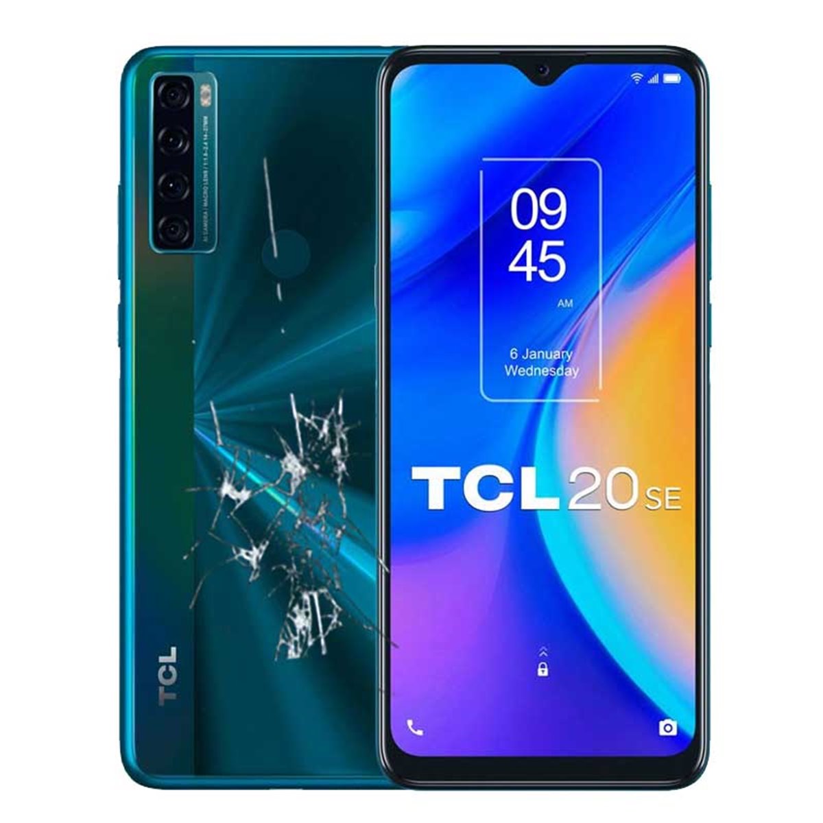 Cambio Cambio tapa trasera TCL 20 SE 