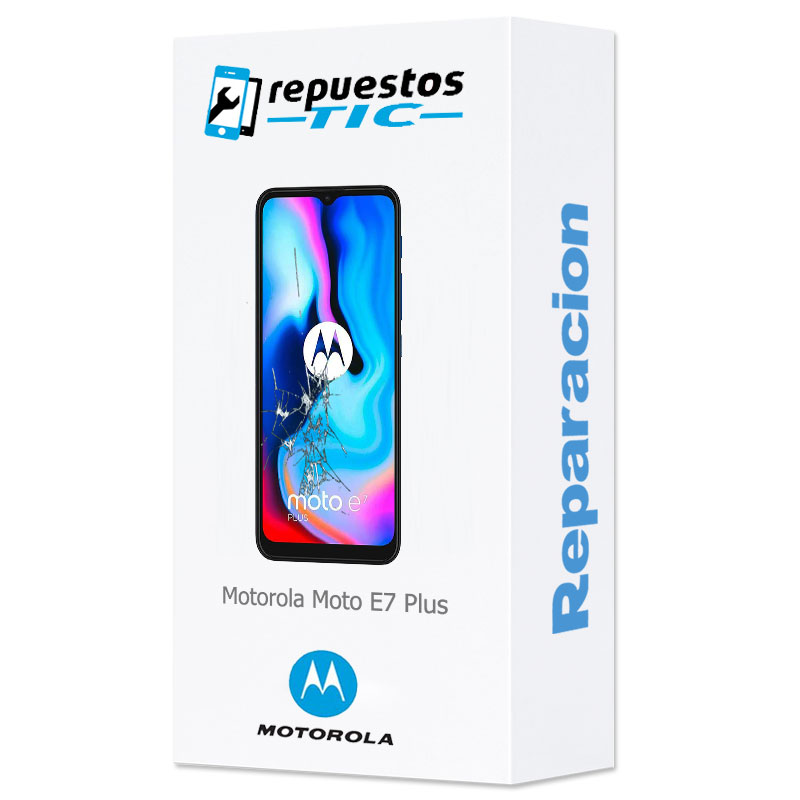 Cambio Pantalla Motorola Moto E7 Plus completa LCD + tactil 
