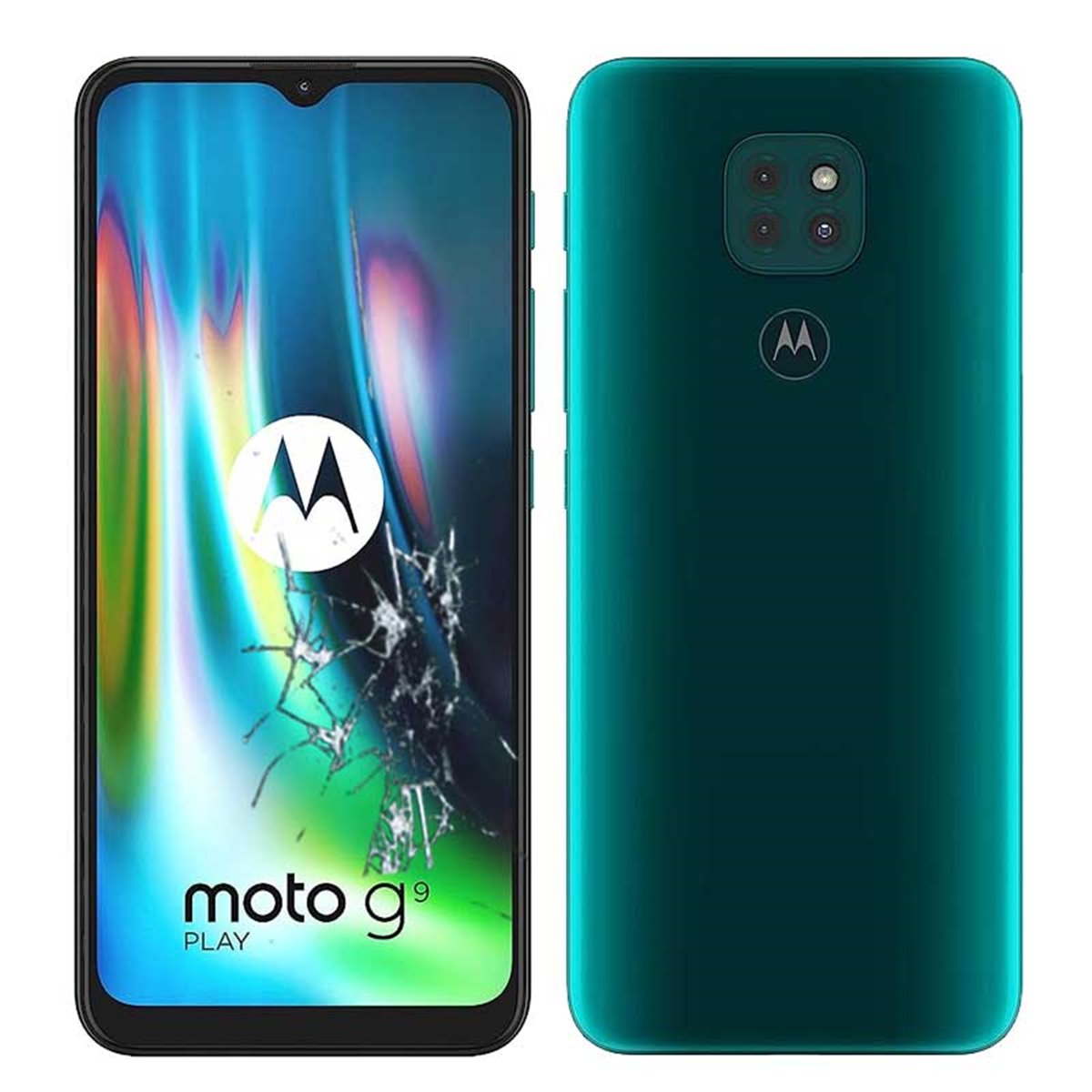 Cambio Pantalla Motorola Moto G9 Play completa LCD + tactil 