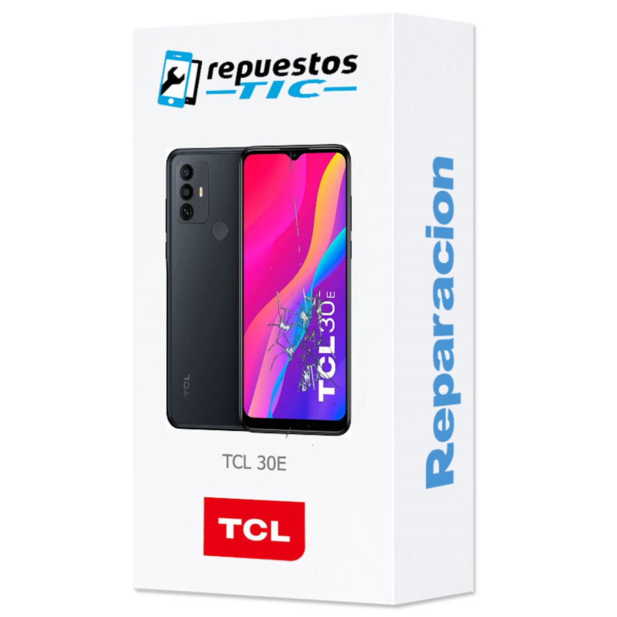 Cambio Pantalla TCL 30E completa LCD + tactil 