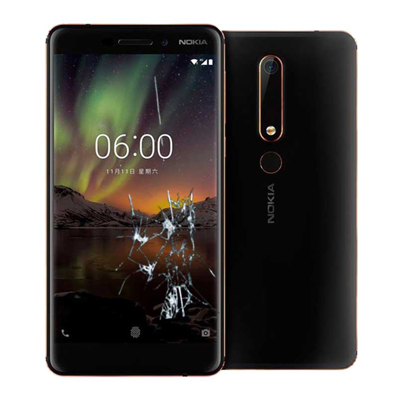 Cambio Pantalla Nokia N6 2018 completa LCD + tactil 