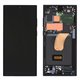 Pantalla original Samsung Galaxy S23 Ultra S918 Service Pack Negra