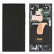 Pantalla original Samsung Galaxy S23 Ultra S918 Service Pack Roja
