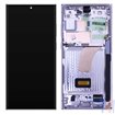 Pantalla original Samsung Galaxy S23 Ultra S918 Service Pack Lavanda