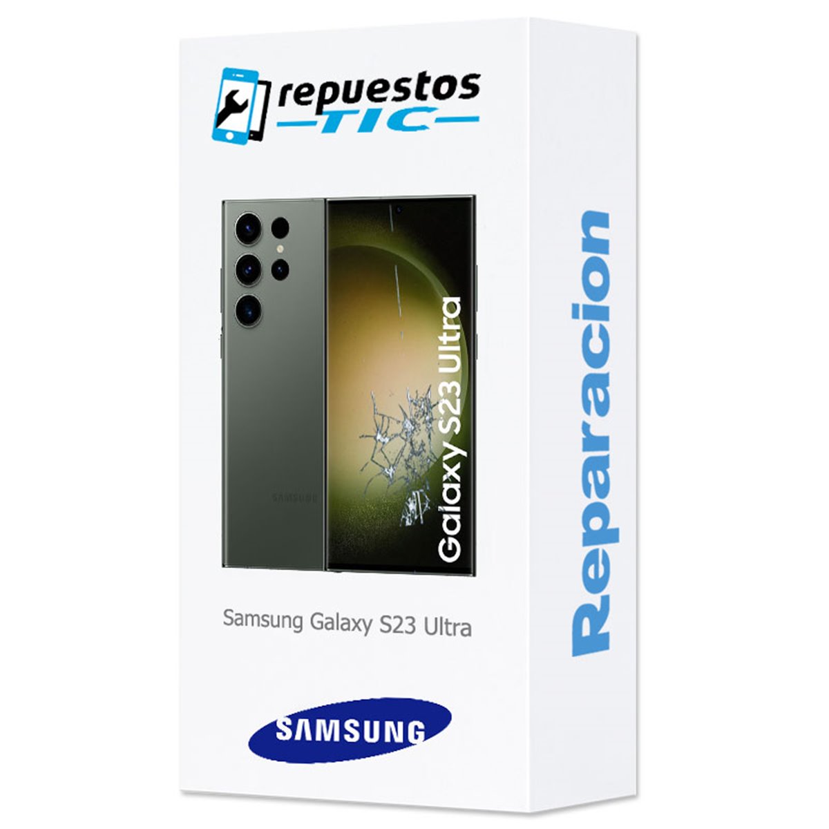Cambio pantalla Samsung Galaxy S23 Ultra S918 original Service Pack 