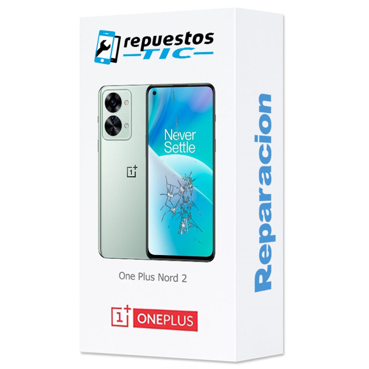 Cambio Pantalla One Plus Nord 2 completa con marco 