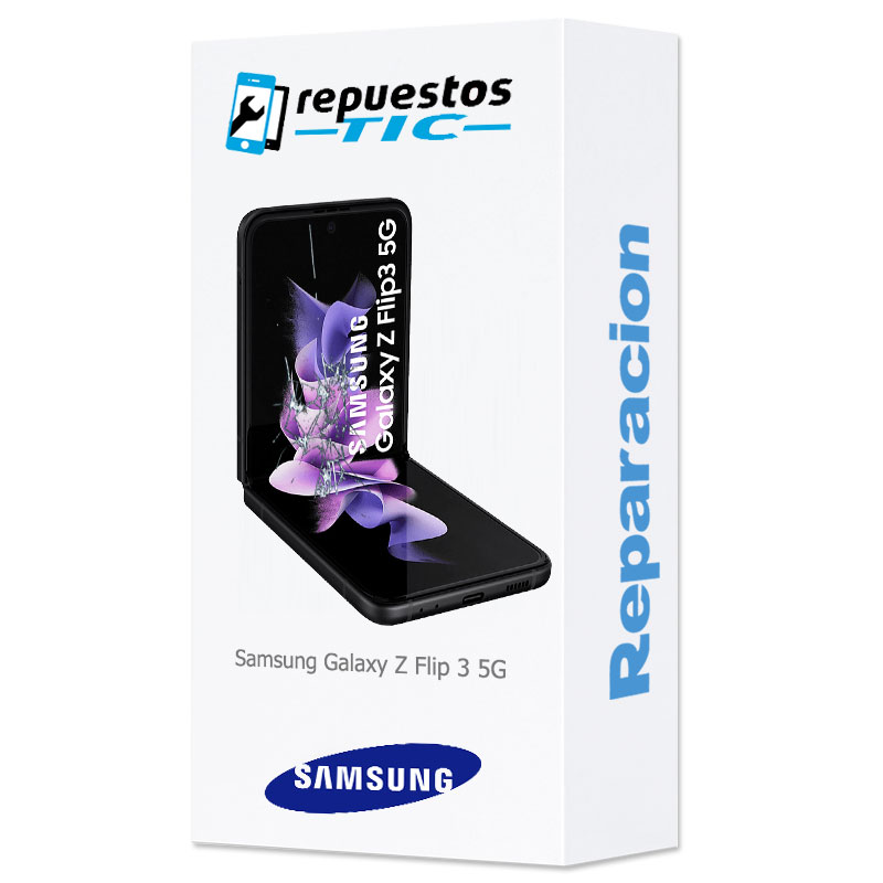Cambio pantalla Samsung Galaxy Z Flip 3 5G F711B original Service Pack