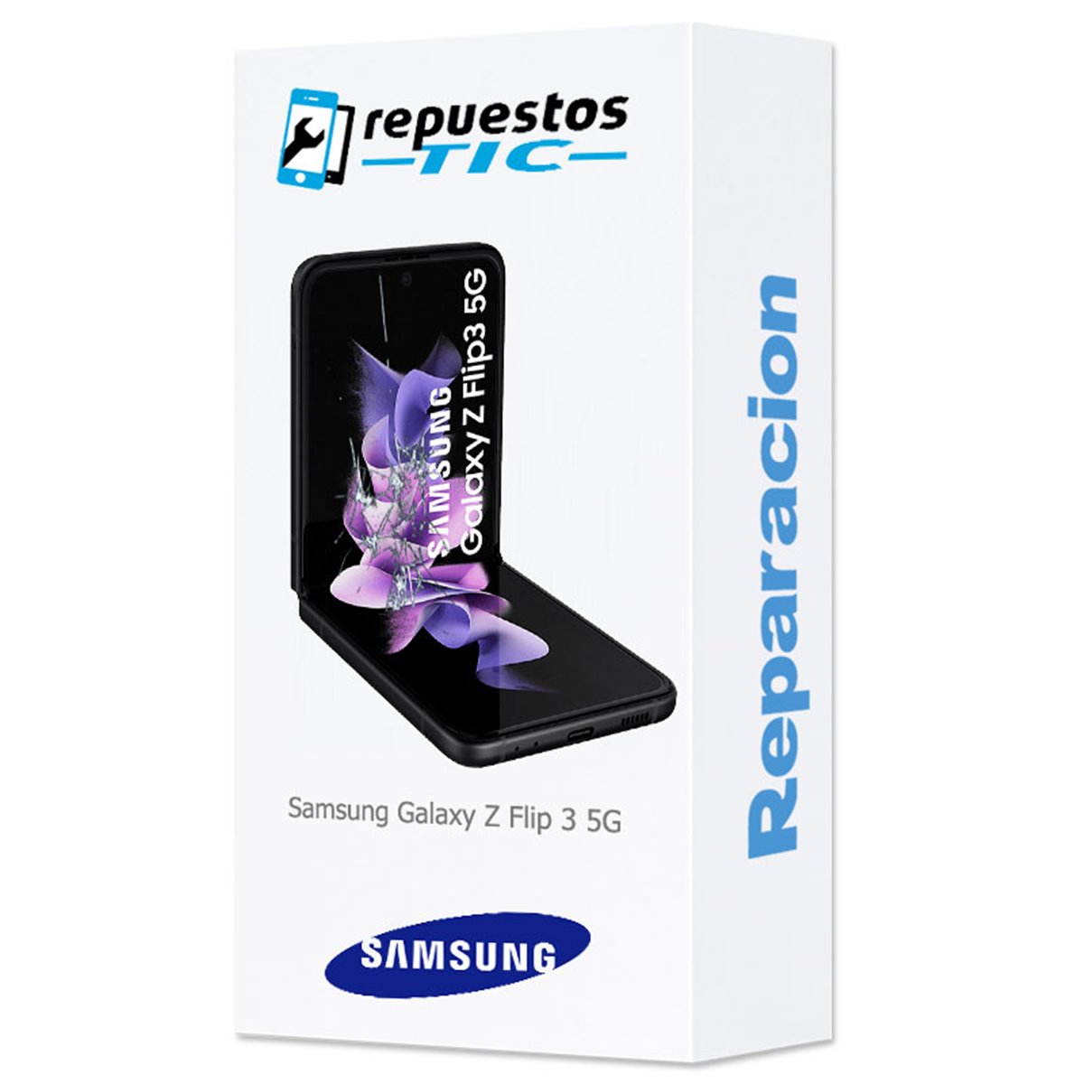 Cambio pantalla Samsung Galaxy Z Flip 3 5G F711B original Service Pack