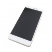 Pantalla completa BQ Aquaris X/ X Pro blanca con marco dorado