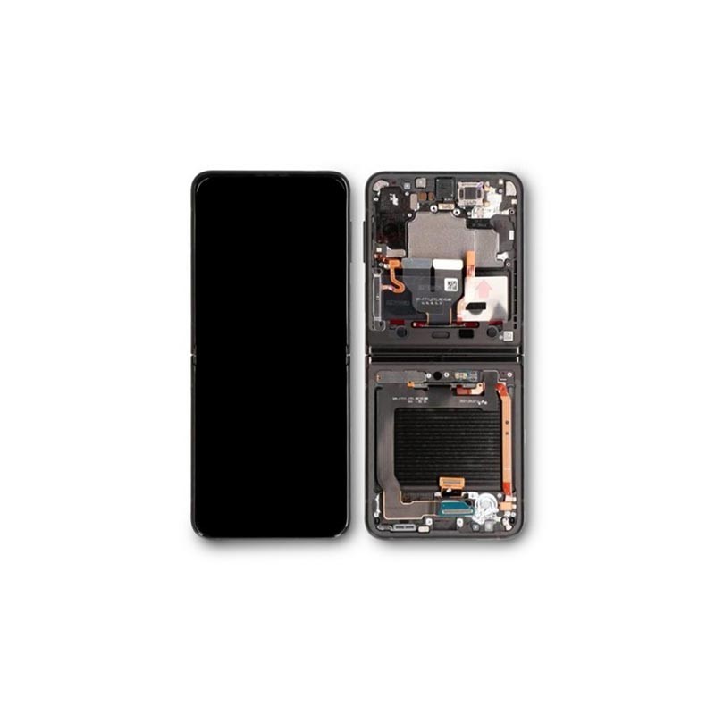 Pantalla original Samsung Galaxy Z Flip 3 5G F711B Service Pack Negra