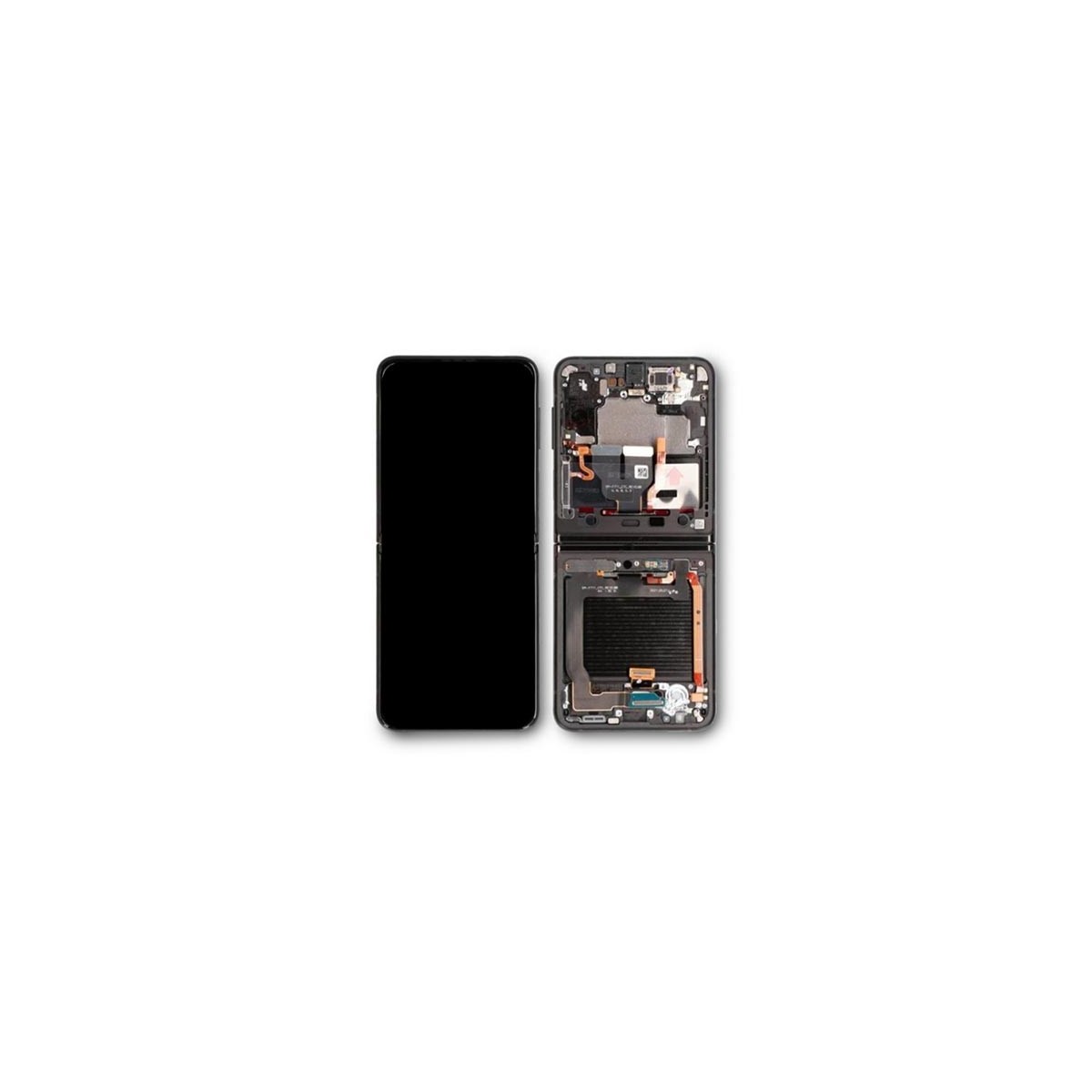 Pantalla original Samsung Galaxy Z Flip 3 5G F711B Service Pack Negra