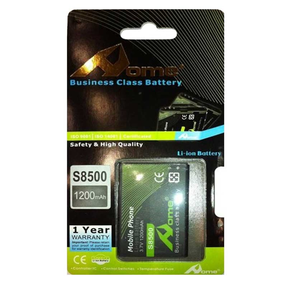 Bateria Samsung GT-S8500, i8910 Omnia HD, B7610 Omnia Pro 1200 mAh