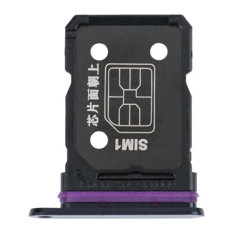 Bandeja Dual SIM Oppo Reno 8 Pro 5G / Reno 8 Pro Plus Negro