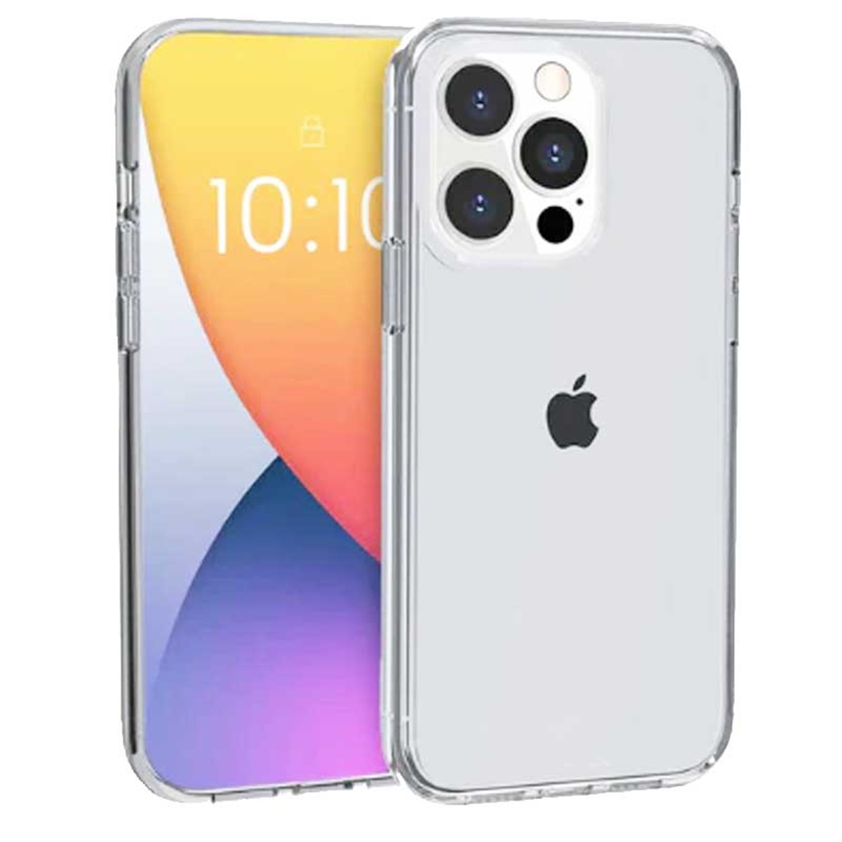 Funda protectora silicona transparente iPhone 15 Pro Max