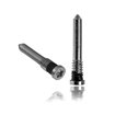 Set tornillos inferiores iPhone 12 pentagonal / pentalobe original apple (negro)