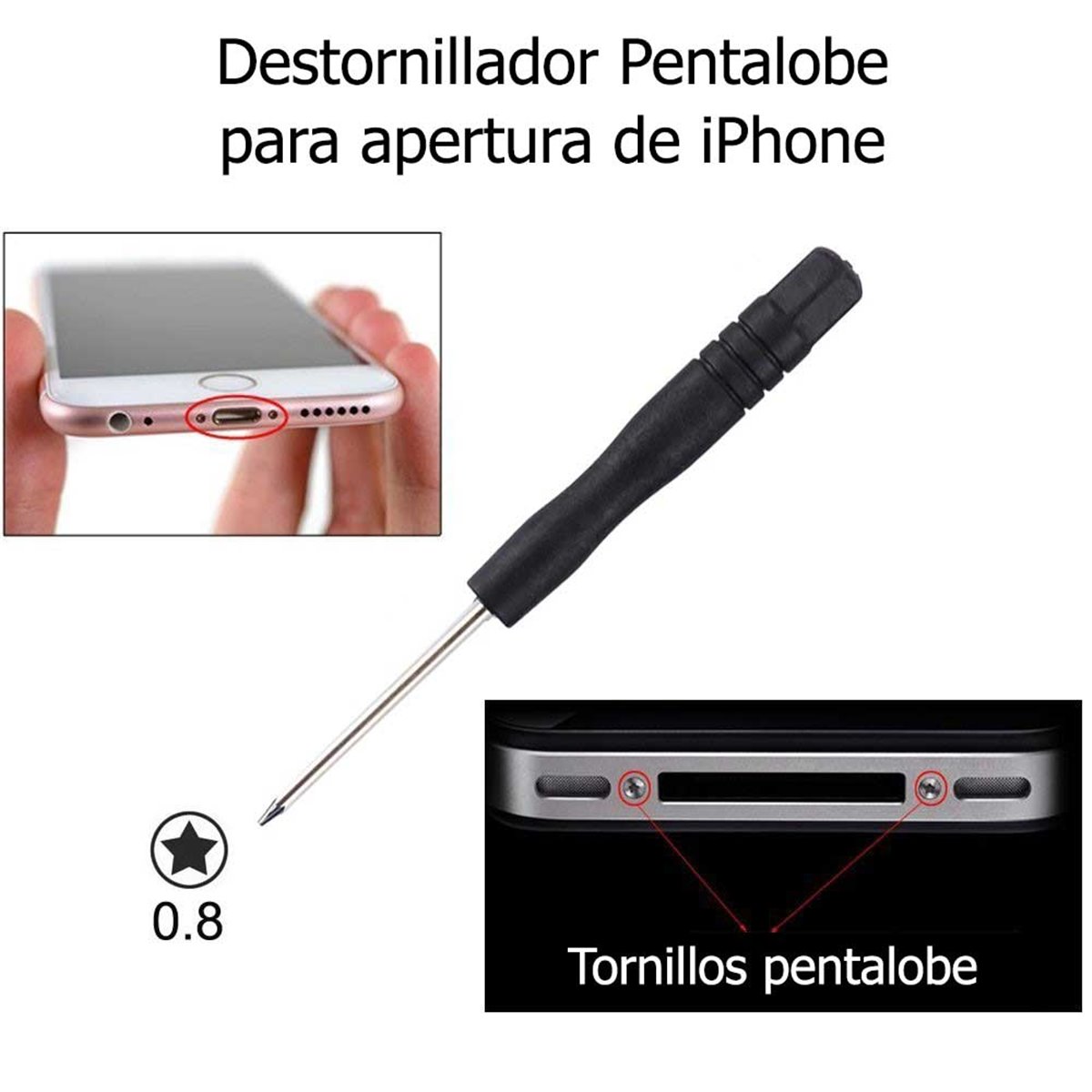 Kit herramientas moviles universal 9 en 1 para apertura y reparacion