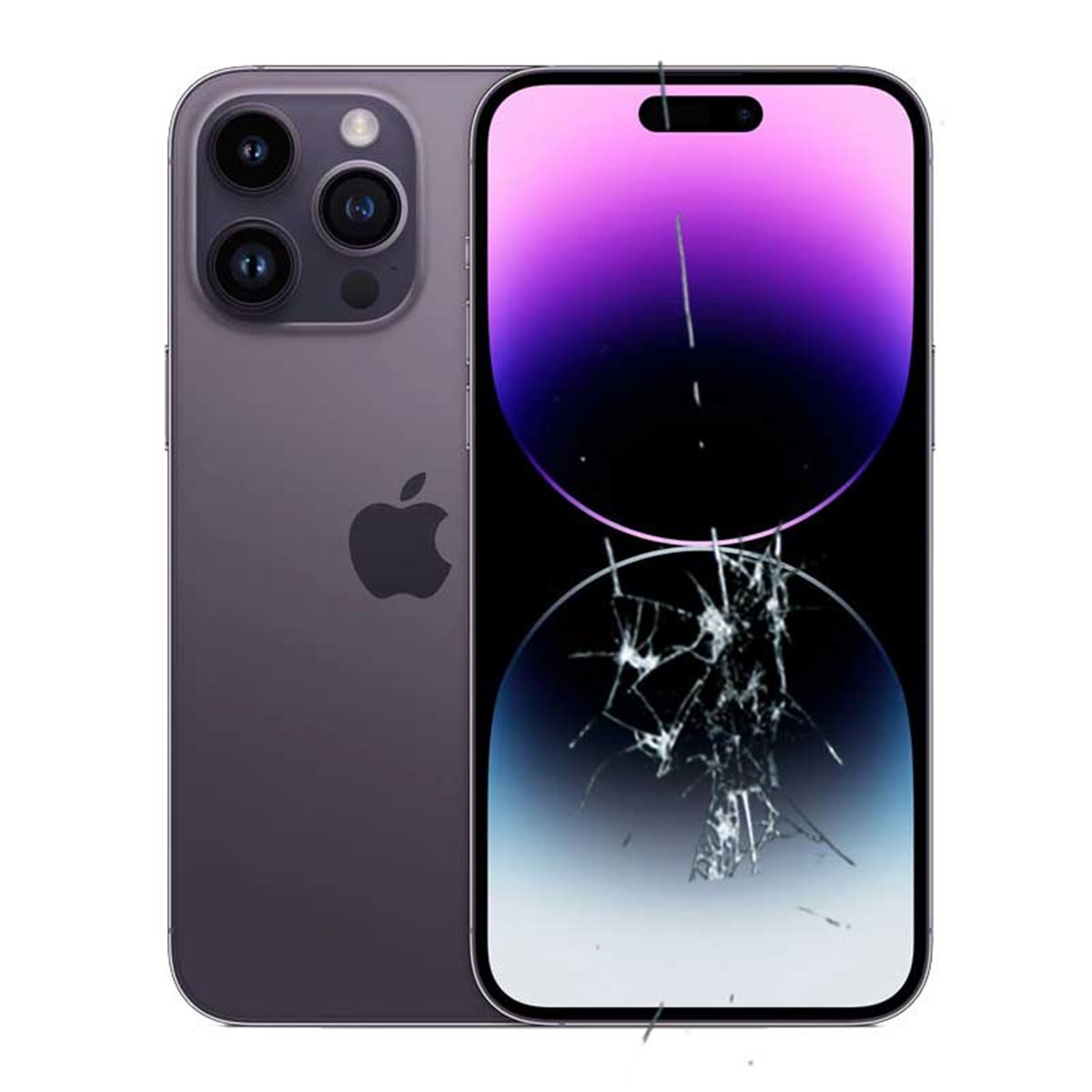 Cambio pantalla iPhone 14 Pro Max original OLED renovada LCD + tactil