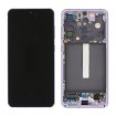 Pantalla completa original con marco Samsung Galaxy S21 FE G990B Lavanda- Violeta