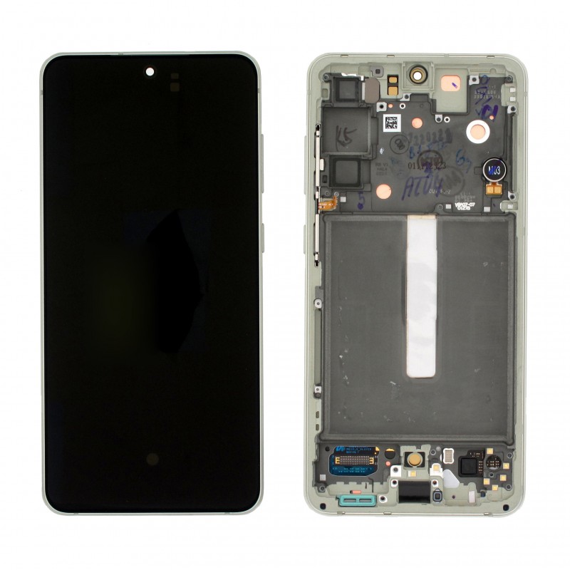 Pantalla completa original con marco Samsung Galaxy S21 FE G990B Verde