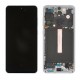 Pantalla completa original con marco Samsung Galaxy S21 FE G990B Blanco