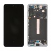 Pantalla completa original con marco Samsung Galaxy S21 FE G990B Blanco