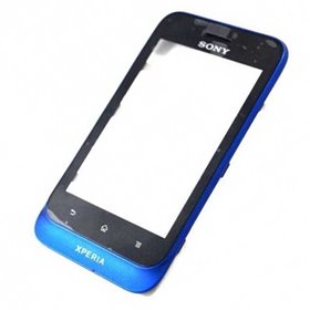 Pantalla tactil con marco Sony Xperia Tipo ST21i digitalizador Azul